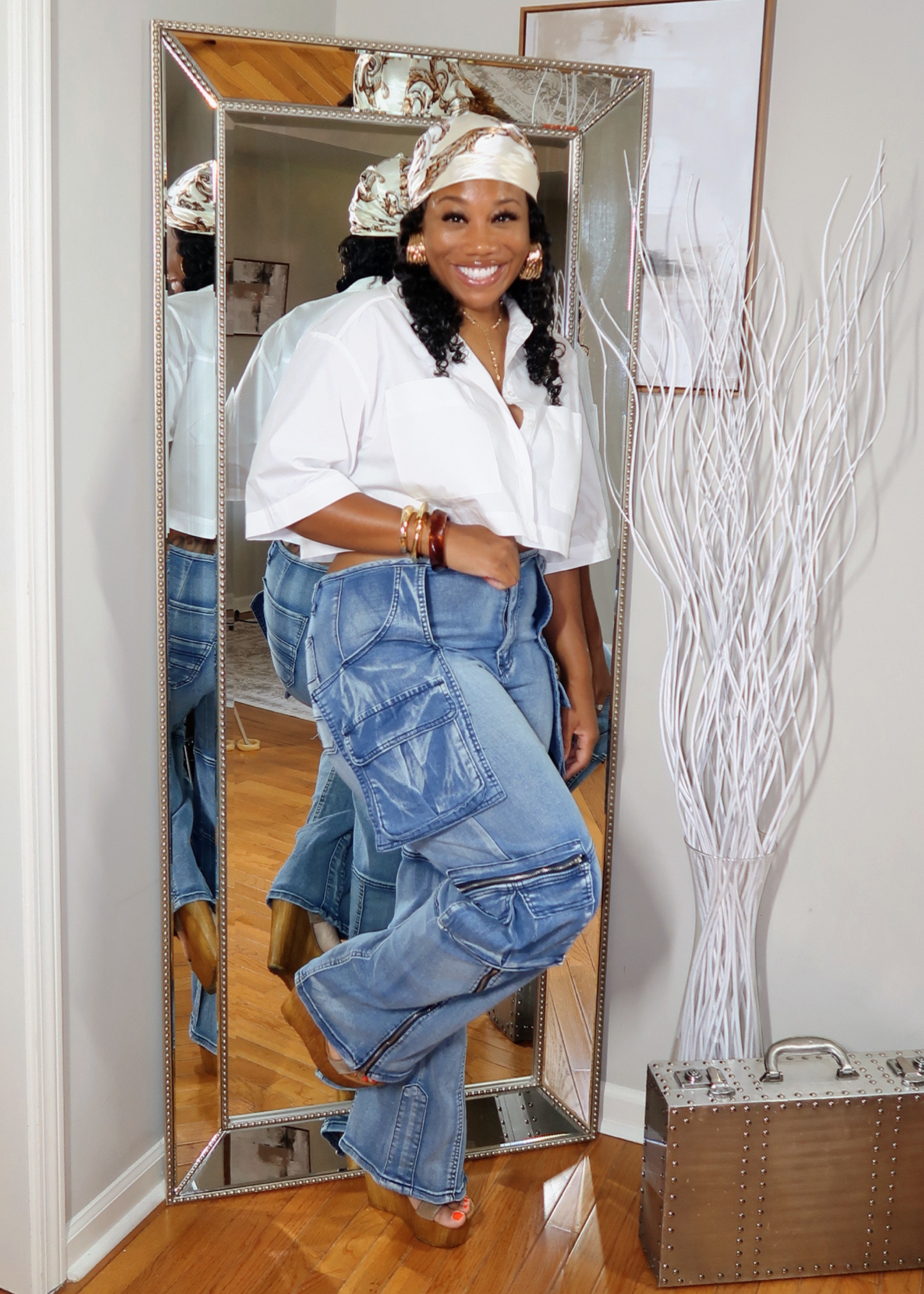 Zip & Go Cargo Jeans - Buy 2 Get 1 “Free”