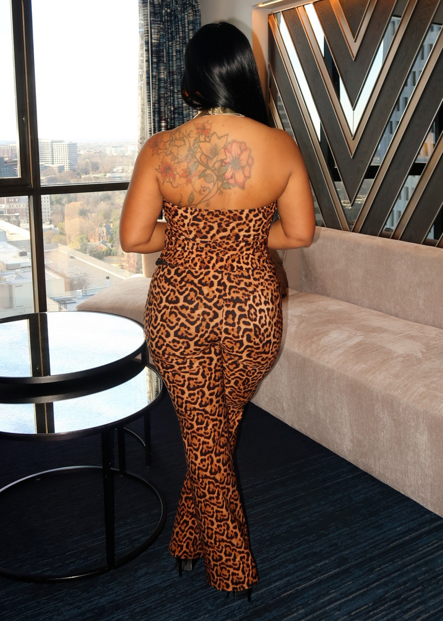 Leopard Gyrl Pants Set
