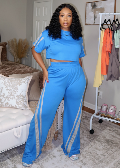 Jet Setter Active wide pants set