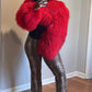 Gyrls Get Money - Mongolian Crop Fur Coat