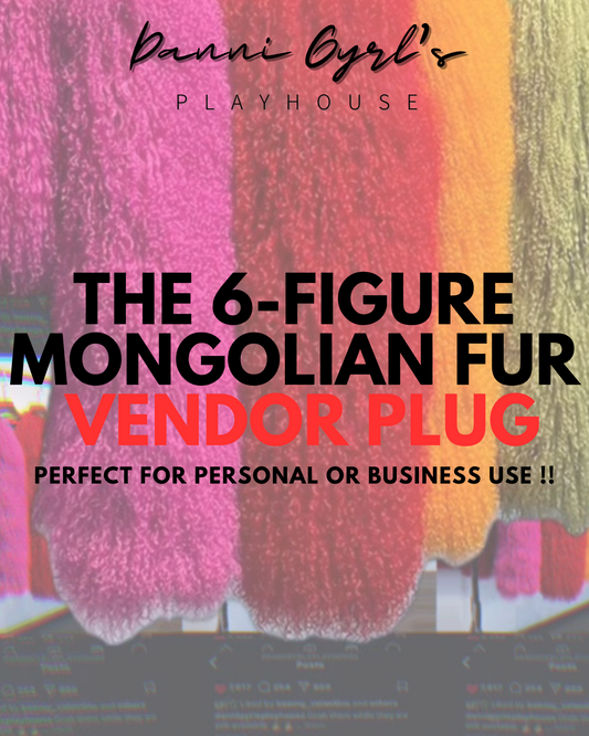 Mongolian Fur Vendor Plug