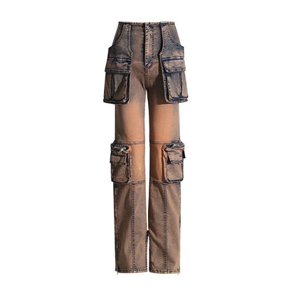 Zip & Go Cargo Jeans - Buy 2 Get 1 “Free”